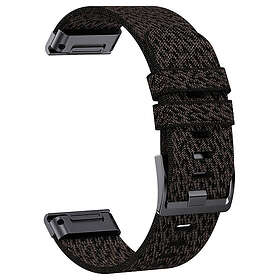 Tiera Jacquard Nylon Klockarmband 22mm för Garmin Fenix