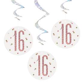 Unique Party Swirls 16 6-pack 84929