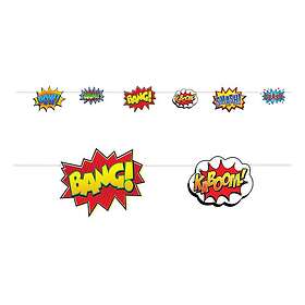 360 Degrees Banner Superhero Signs 54798