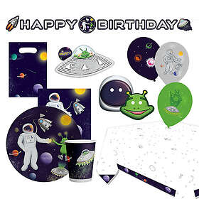Amscan Party Pack Rymd 64-pack 9917841