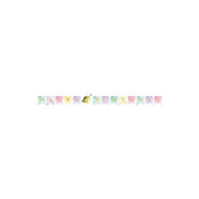Creative Party Garland Unicorn Sparkle PC329312