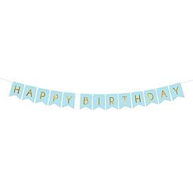 PartyDeco Hanging Letters Happy Birthday GRL57-001J