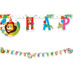 Procos Festpaket Happy Birthday Girlang Jungle Party 93786
