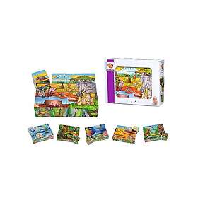 Eichhorn Animals Træpuslespil 100005480 12pcs