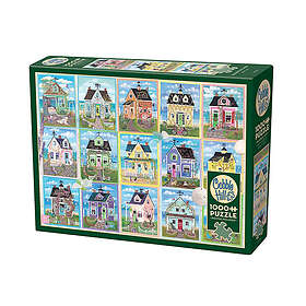 Cobble Hill Seaside Cottages 1000 Pieces