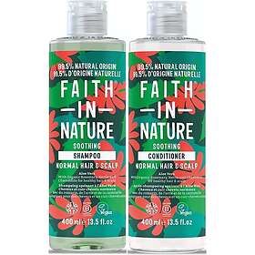 Faith in Nature Aloe Vera Mild Shampoo & Balsam 2x400ml