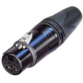 Neutrik 1618644 NC10FXX-14-B XLR Connector Coupling Rack