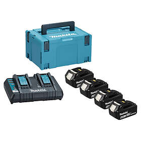 Makita 198095-6 Starter Kit 18V 6.0Ah 4-pack