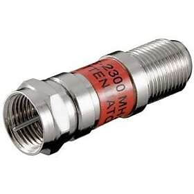 Goobay SAT Attenuator 6dB F-kohta-F