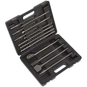 Sealey WDCS SDS Plus Drill Bit and Chisel Set 13pcs