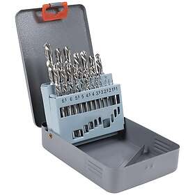Sealey AK8190 Spiral Drill Bit Set 19pcs