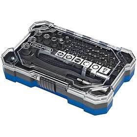 Draper 200/S10 Ratchet Screwdriver and 55pcs Bit Set
