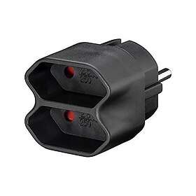 Goobay Adaptateur de prise 2 voies 04040849510021