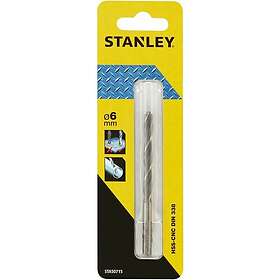 Stanley STA50715 HSS Metal Drill 6mm 1pcs