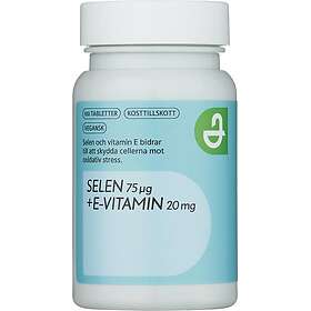 Apoteket Selen + vitamin E 75µg 100 tabletter