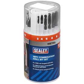 Sealey AK5711 Combination Drill Bit Set 18pcs
