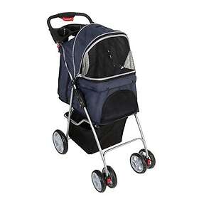 Miss Sporty Pet Stroller Mörkblå / ljusgrå