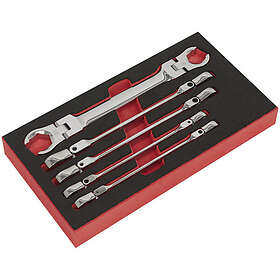 Sealey AK2652 Flexi Head Flare Nut Spanner Set 5pcs