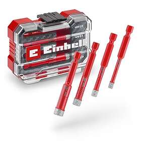 Einhell 49500404 Jeu de forets pour carrelage 4pcs
