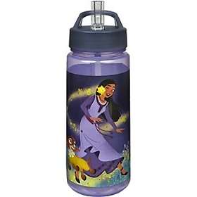 Disney Wish Vandflaske Sugerør 500ml