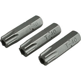 Faithfull FAISBT4025S Torx Bits 3pcs