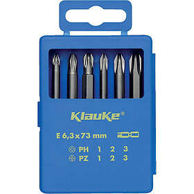 Klauke 6297005951 Torx Bits 1/4" 73mm 6pcs