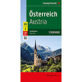 Austria, Road map 1:500,000