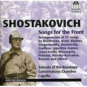 Russkaya Konservatoriya Chamber Choir Soloists Songs For The Front CD