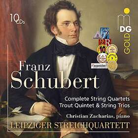 Leipziger Streichquartett Schubert: Complete String Quartets & Trout Quintet CD