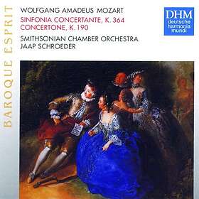 Timothy Martin, John Newton Mozart: Sinfonia Concertante, K364;Concertone, K190 