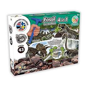 Science4you Fossil Excavation 4-In-1