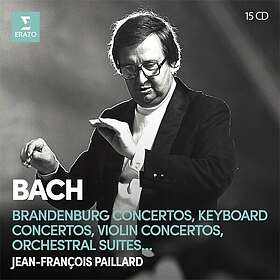 Jean Francois Paillard Bach: Brandenburg Concertos Keyboard Violin Concer CD