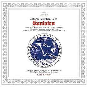 Bach., Karl Richter Bach: Cantatas Bwv 102/199/179 CD