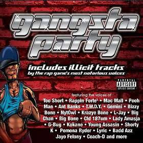 Diverse Artister Gangsta Party CD