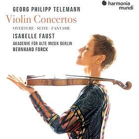 Isabelle Faust Telemann: Vn Cons Overture Suite Fantasie CD