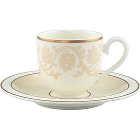 Villeroy & Boch Ivoire Espresso Cup med Fat 2-pack