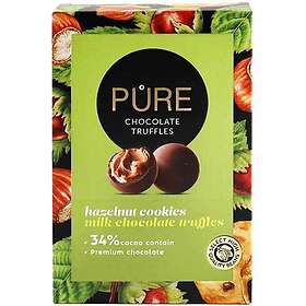 Pure Mjölkchokladtryfflar Hasselnötsfyllning 148g