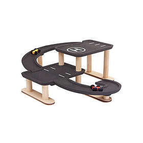 Plan Toys Race N Play Bilgarage 2