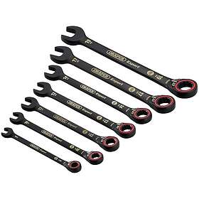 Draper 8241RMM/BK/7 Clé Combinée à Ratchet 7pcs
