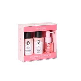 Maria Nila Gloss Essentials Value Set Presentförpackning (Mirror Gloss Shampoo 100ml, Conditioner 100ml, Gloss Coat 50ml)