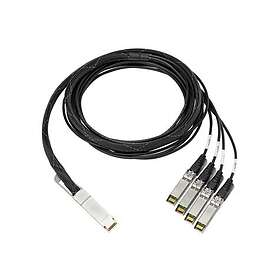 HPE 100Gb QSFP28 til 4x25Gb SFP28 3m Nettverkskabel 845416-B21