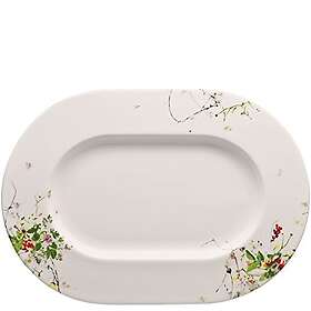 Rosenthal Fleurs Sauvages Oval Tallerken Ø34cm