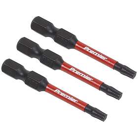 Sealey AK8242 Torx Screwdriver Bits 50mm 3pcs