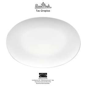 Rosenthal Tac Gropius Oval Tallerken Ø42cm