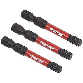 Sealey AK8245 Torx Bits 50mm 3pcs