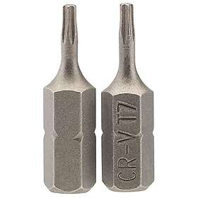 Draper 66421 Torx Screwdriver Bits 25mm 2pcs
