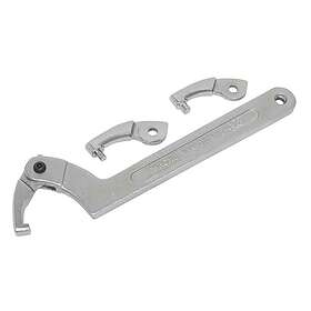 Sealey SMC2L Adjustable C Spanner Hook and Pin Wrench Set 4pcs