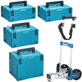 Makita MAKKIT42 Tool Case Set and Case Trolley