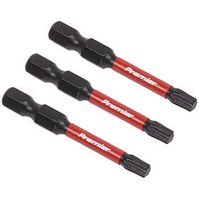 Sealey AK8243 Torx Screwdriver Bits 50mm 3pcs