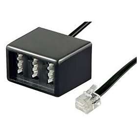 Goobay 04040849680274 TAE adapter 3 TAE N/F/F hun til RJ11/RJ14 han (6P4C)